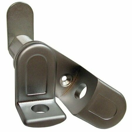 HDL HARDWARE Olympus Padlockable Cam Lock Satin Chrome With Finger Pull DCP500 US26D